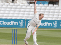 Worcestershire's Charlie Morris    during  LV Championship Group 1 Day One of Four between Essex CCC and Worcestershire CCC at The Cloudfm C...