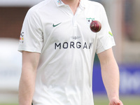  Worcestershire's Dillon Pennington   during  LV Championship Group 1 Day One of Four between Essex CCC and Worcestershire CCC at The Cloudf...