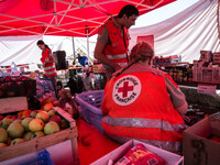 Croix Rouge, present from the early days at the border.  The situation of migrants camped in Ventimiglia has not changed except for the numb...