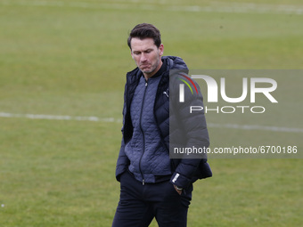  Gareth Taylor manager of Manchester City WFC  during  Barclays FA Women's Super League  match between West Ham United Women and Manchester...