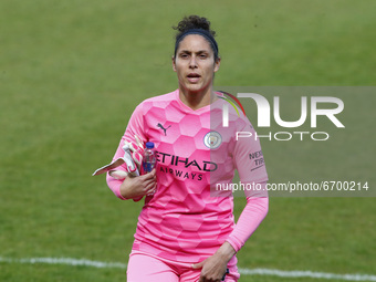  Karima Benameur Taieb of Manchester City WFC  after  Barclays FA Women's Super League  match between West Ham United Women and Manchester C...