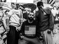 Parkour performers in Ekbatan area in Tehran. (