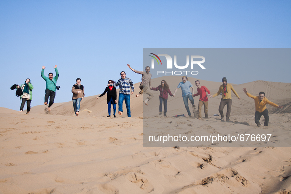 Young people likes to go to the deserts to have fun and also to have illegal parties.

 