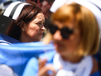 Polish nurses and midwives protest during Warning Strike at the Main Square in Krakow, Poland, on June 7, 2021. Nurses and midwives from aro...