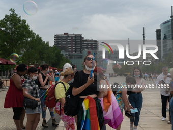 On June 19th took place the annual Pride Parade in Clermont-Ferrand, France, under a stifling heat. The event gathered tons of people. The c...