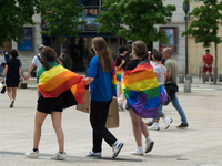 On June 19th took place the annual Pride Parade in Clermont-Ferrand, France, under a stifling heat. The event gathered tons of people. The c...