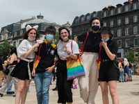 On June 19th took place the annual Pride Parade in Clermont-Ferrand, France, under a stifling heat. The event gathered tons of people. The c...