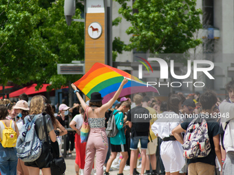 On June 19th took place the annual Pride Parade in Clermont-Ferrand, France, under a stifling heat. The event gathered tons of people. The c...