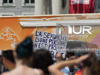 On June 19th took place the annual Pride Parade in Clermont-Ferrand, France, under a stifling heat. The event gathered tons of people. The c...