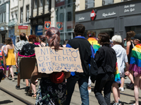 On June 19th took place the annual Pride Parade in Clermont-Ferrand, France, under a stifling heat. The event gathered tons of people. The c...