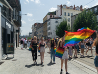 On June 19th took place the annual Pride Parade in Clermont-Ferrand, France, under a stifling heat. The event gathered tons of people. The c...