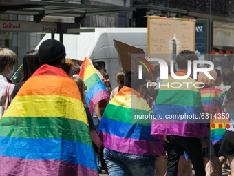 On June 19th took place the annual Pride Parade in Clermont-Ferrand, France, under a stifling heat. The event gathered tons of people. The c...