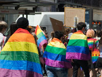 On June 19th took place the annual Pride Parade in Clermont-Ferrand, France, under a stifling heat. The event gathered tons of people. The c...