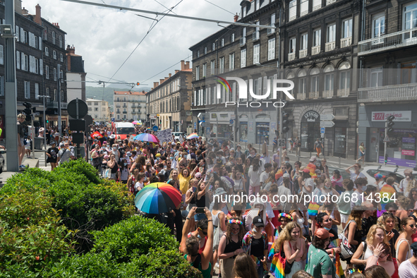 On June 19th took place the annual Pride Parade in Clermont-Ferrand, France, under a stifling heat. The event gathered tons of people. The c...