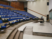 Large empty university lecture hall in Ontario, Canada, on October 08, 2008. (