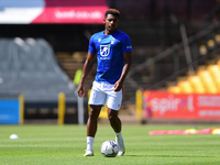 
Jayden Richardson Of Nottingham Forest warms up ahead of kick-off during the Pre-season Friendly match between Port Vale and Nottingham For...