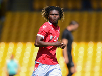 
Alex Mighten of (17) Nottingham Forest during the Pre-season Friendly match between Port Vale and Nottingham Forest at Vale Park, Burslem o...