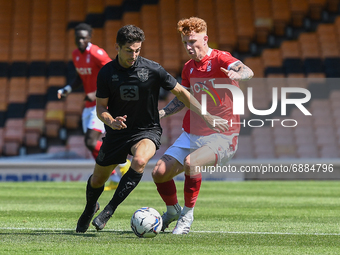 
Jack Colback (8) of Nottingham Forest during the Pre-season Friendly match between Port Vale and Nottingham Forest at Vale Park, Burslem on...