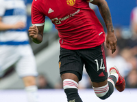   Jesse Lingard of Manchester United celebrates after scoring during the Pre-season Friendly match between Queens Park Rangers and Mancheste...
