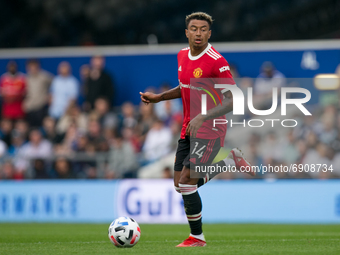   Jesse Lingard of Manchester United controls the ball during the Pre-season Friendly match between Queens Park Rangers and Manchester Unite...