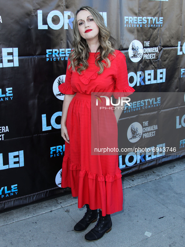 LOS ANGELES, CALIFORNIA, USA - JULY 28: Director Sabrina Doyle arrives at the Los Angeles Premiere Of Vertical Entertainment's 'Lorelei' hel...