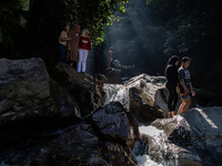  The tourist site of the Leuwi Hejo waterfall in Sentul, Bogor, West Java has reopened to the public. After the Covid-19 cases in Indonesia...