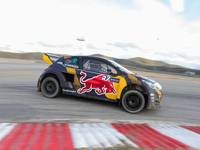 Kevin HANSEN (SWE) in Peugeot 208 of Hansen World RX Team in action during the Final of World RX of Portugal 2021, at Montalegre Internation...