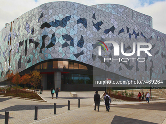 The newly constructed Bergeron Centre for Engineering Excellence at York University in Toronto, Ontario, Canada. (