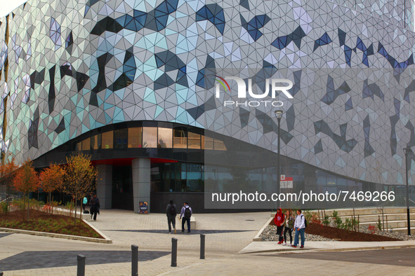 The newly constructed Bergeron Centre for Engineering Excellence at York University in Toronto, Ontario, Canada. 