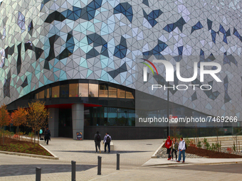 The newly constructed Bergeron Centre for Engineering Excellence at York University in Toronto, Ontario, Canada. (