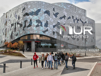 The newly constructed Bergeron Centre for Engineering Excellence at York University in Toronto, Ontario, Canada. (