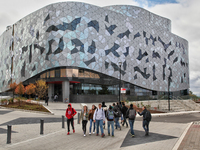 The newly constructed Bergeron Centre for Engineering Excellence at York University in Toronto, Ontario, Canada. (