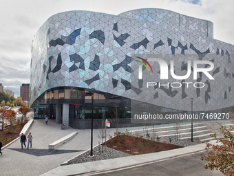 The newly constructed Bergeron Centre for Engineering Excellence at York University in Toronto, Ontario, Canada.  (