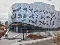 The newly constructed Bergeron Centre for Engineering Excellence at York University in Toronto, Ontario, Canada.  (