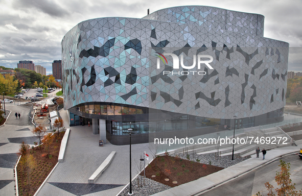 The newly constructed Bergeron Centre for Engineering Excellence at York University in Toronto, Ontario, Canada. 