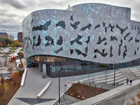 The newly constructed Bergeron Centre for Engineering Excellence at York University in Toronto, Ontario, Canada. (