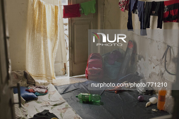 One of the rooms that was being used by a occupant of the Planatu Hotel.

 These families having been occupying buildings for quite a long...