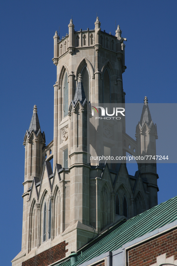 Assumption College building of the University of Windsor in Ontario, Canada. 