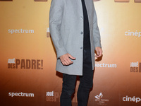 Model Uriel del Toro poses for photos during the red carpet of ‘Que Despadre’ film premiere at Cinepolis Gran Terraza Coapa. On February 9,...