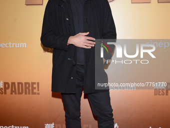 Actor Marcus Ornellas poses for photos during the red carpet of ‘Que Despadre’ film premiere at Cinepolis Gran Terraza Coapa. On February 9,...