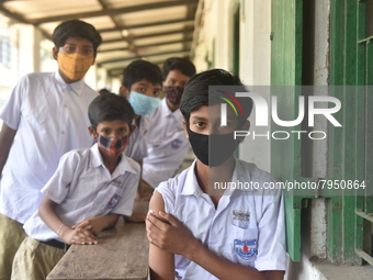 West Bengal started the vaccination drive for children aged 12-14 years from Mar 21, 2022. The Covid vaccination for children in the age gro...