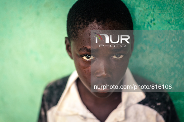 Portrait of haitian migrants  man in the Dominican Republic.
Thousands of descendants of haitian migrants in the Dominican Republic are suf...