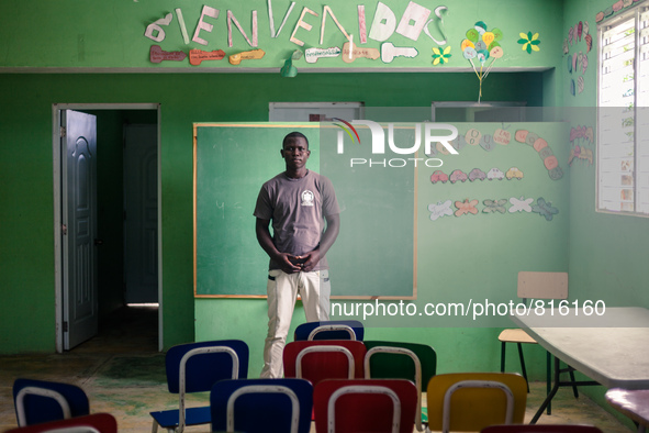 Portrait of haitian migrants  man in the Dominican Republic.
Thousands of descendants of haitian migrants in the Dominican Republic are suf...