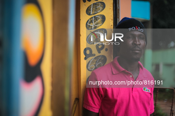 Portrait of haitian migrants  man in the Dominican Republic.
Thousands of descendants of haitian migrants in the Dominican Republic are suf...