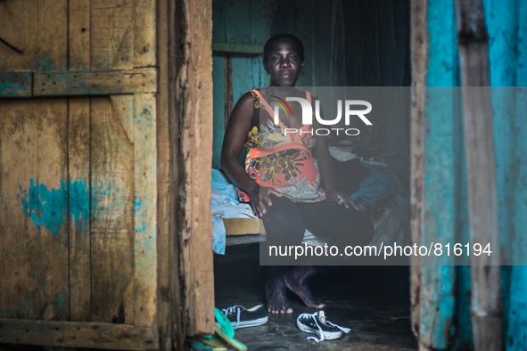 Portrait of haitian migrants  woman in the Dominican Republic.
Thousands of descendants of haitian migrants in the Dominican Republic are s...