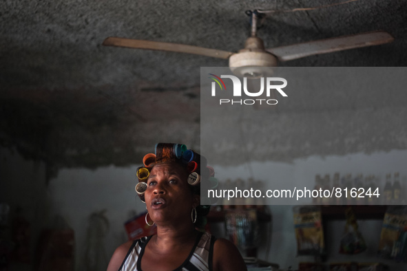 Portrait of haitian migrants  woman in the Dominican Republic.
Thousands of descendants of haitian migrants in the Dominican Republic are s...