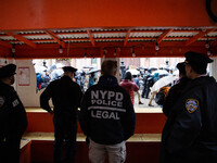 The pro-choice activist group 'New York City for Abortion Rights' held a rally outside the Basilica of Old St. Patrick in New York on May 7,...