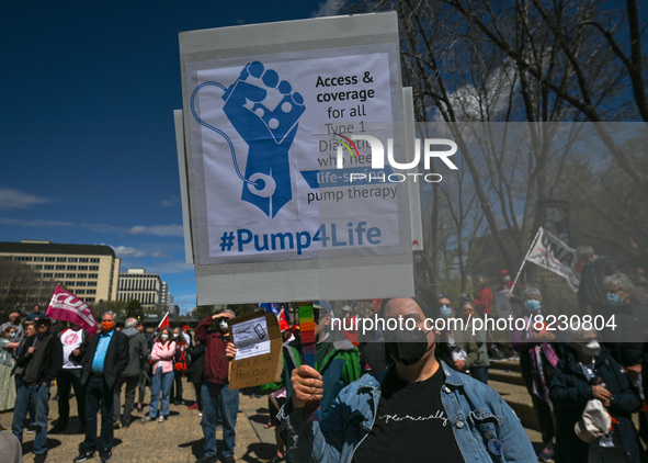 Health-care workers, activists and their supporters protest against Premier Kenney and the UCP government that are taking steps to privatize...