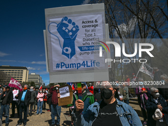 Health-care workers, activists and their supporters protest against Premier Kenney and the UCP government that are taking steps to privatize...