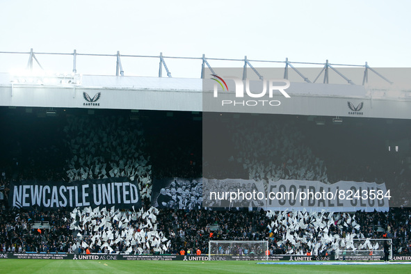 A general view before the Premier League match between Newcastle United and Arsenal at St. James's Park, Newcastle on Monday 16th May 2022....